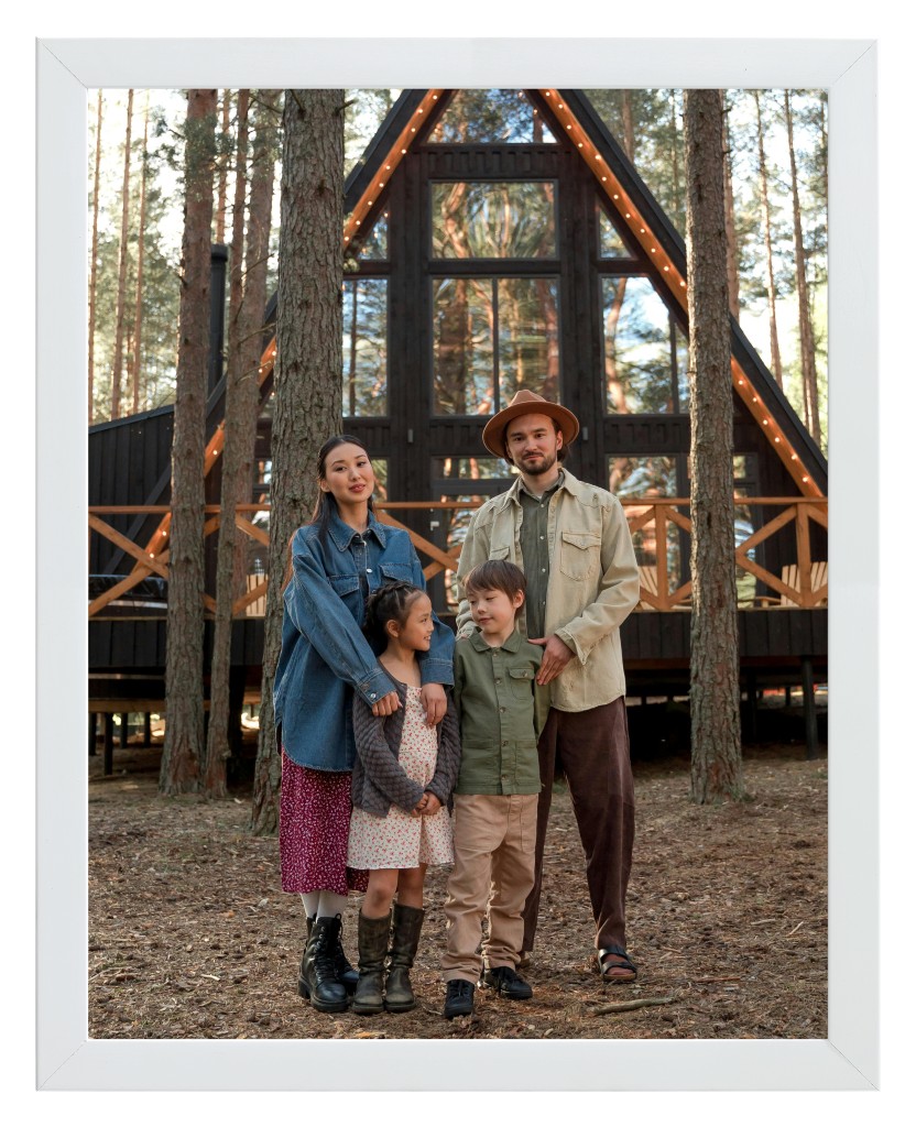 Simply Photo: Travel, 11” x 14” Framed Print - White