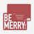 Be Merry! Holiday Invitations - Terra Cotta