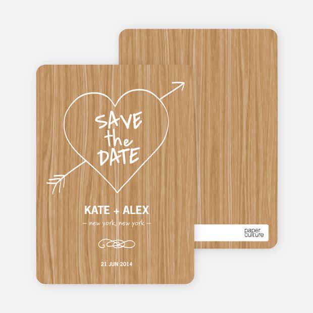 Tree Carving Save the Dates - Main