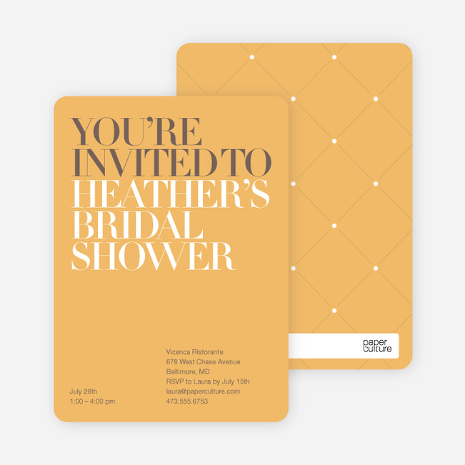 Elegant Flowers Bridal Shower Invitations | Paper Culture Elegant Flowers Bridal Shower Invitations | Paper Culture