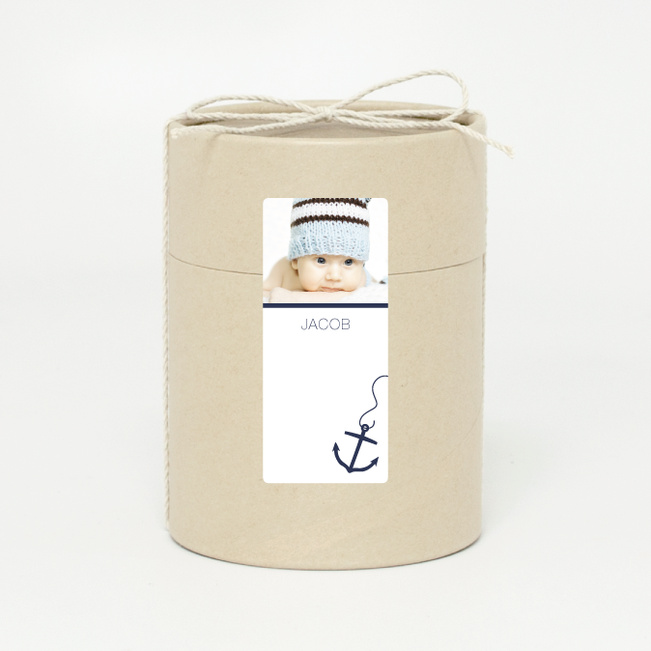 Anchors Away Eco Stickers - Blue