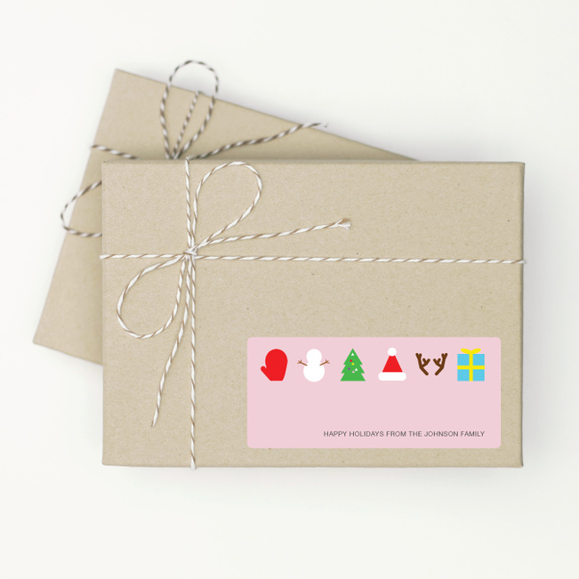Christmas Icons - Pink