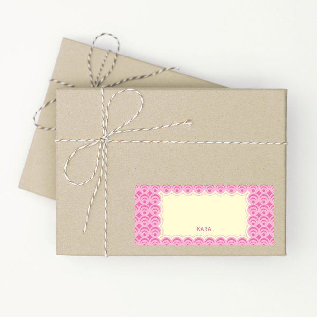 Circle Pattern - Pink