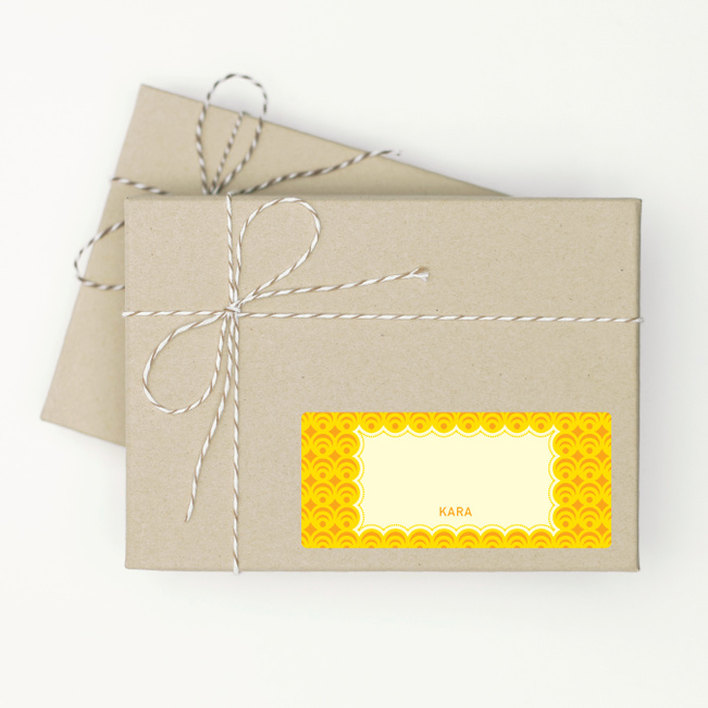 Circle Pattern - Yellow