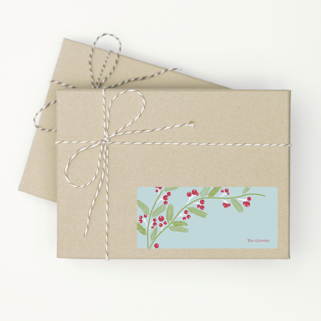 Mistletoe Sprig - Blue