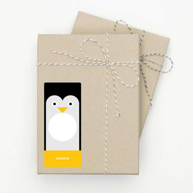 Penguin Face - Black