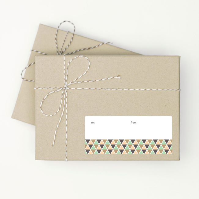Triangle Stickers - Green