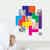 Colorful Blocks Wall Decals with Photos - Multi