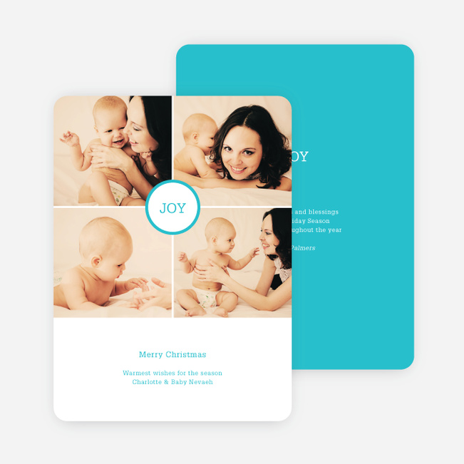 Christmas Cards that Spread the Joy - Blue