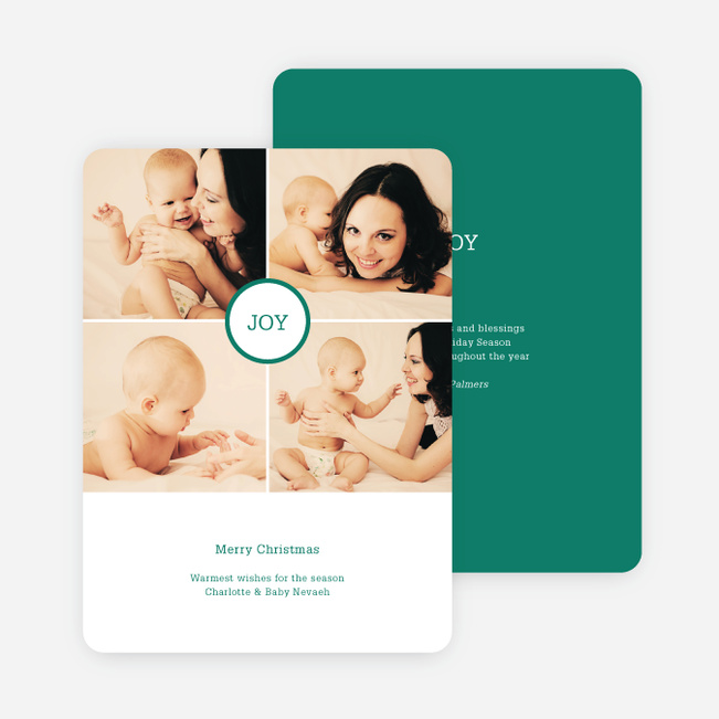 Christmas Cards that Spread the Joy - Green