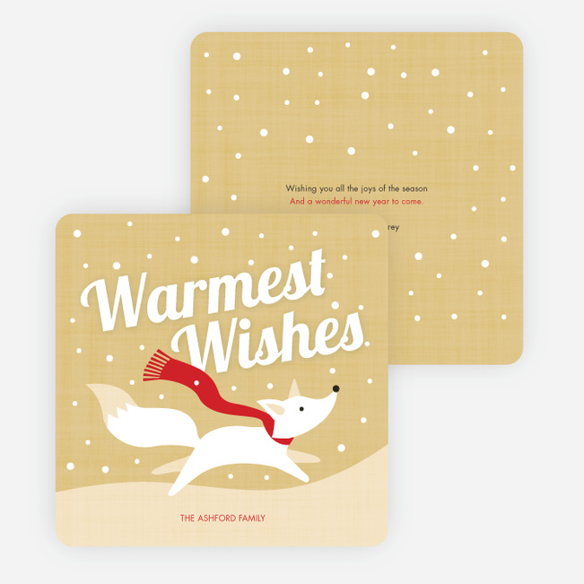 The Fox Says Brrrrr - Beige