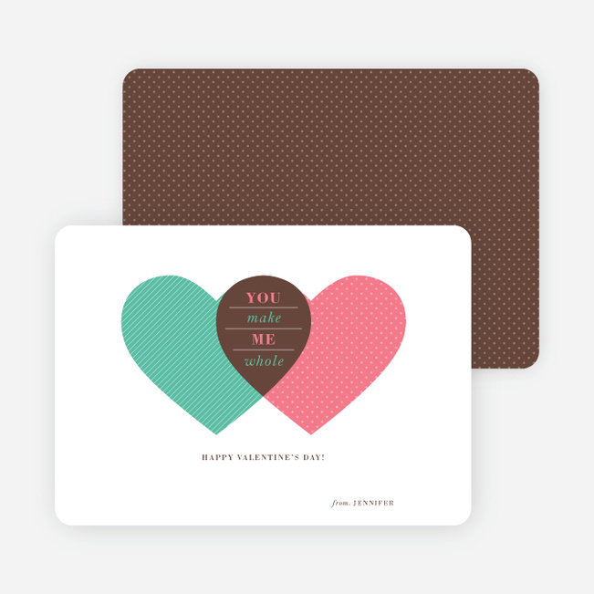 Heart Venn Diagram for Valentine’s Day - Green