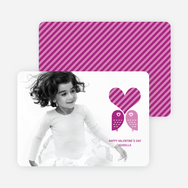 Woo Knows True Love Valentine’s Day Cards - Magenta