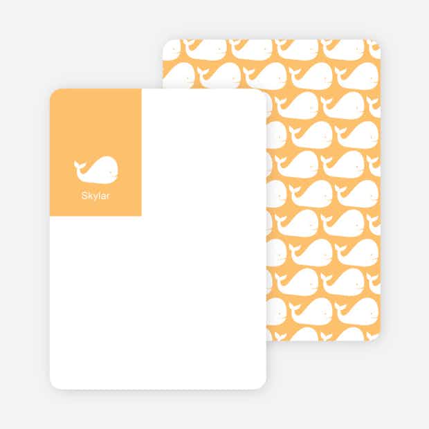 Moby Dick Whale Stationery - Main