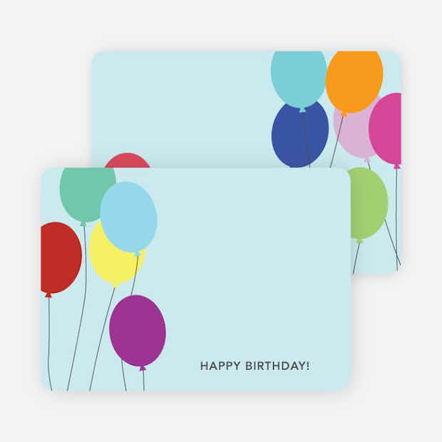 Happy Birthday Balloons - Main