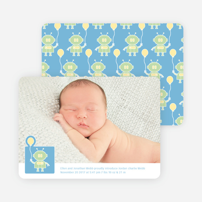 Danger, Will Robinson, Danger – Lost in Space Spoof Birth Announcements - Blueberry Baby