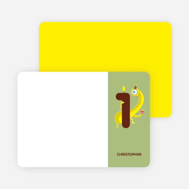 Notecards for the ‘Monster Monster Boo!’ cards. - Celadon Green