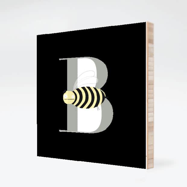 Alphabet Animals B Bee - Front