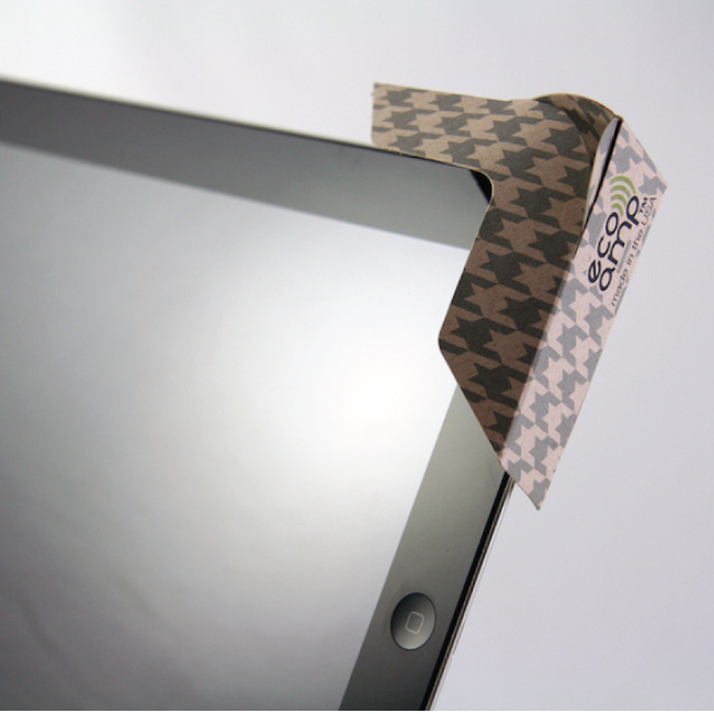 Tablet Origami Speaker - Brown