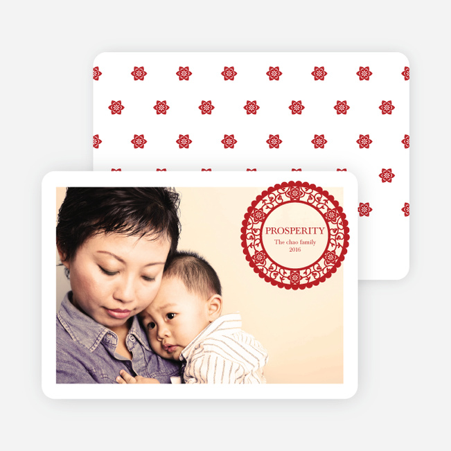 Prosperity Chinese New Year Cards | Paper Culture