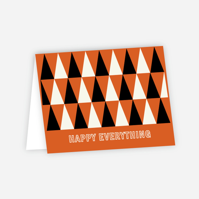 Winter Wonderland Business Holiday Cards - Orange