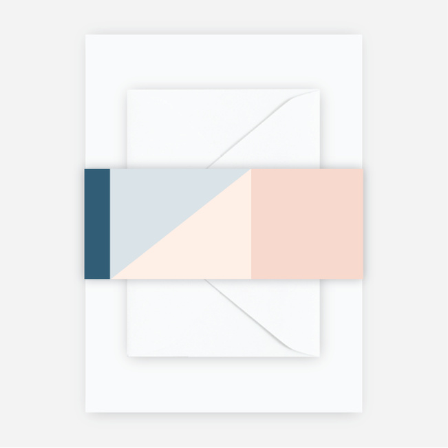 Taking Shape Wedding Belly Bands - Pink