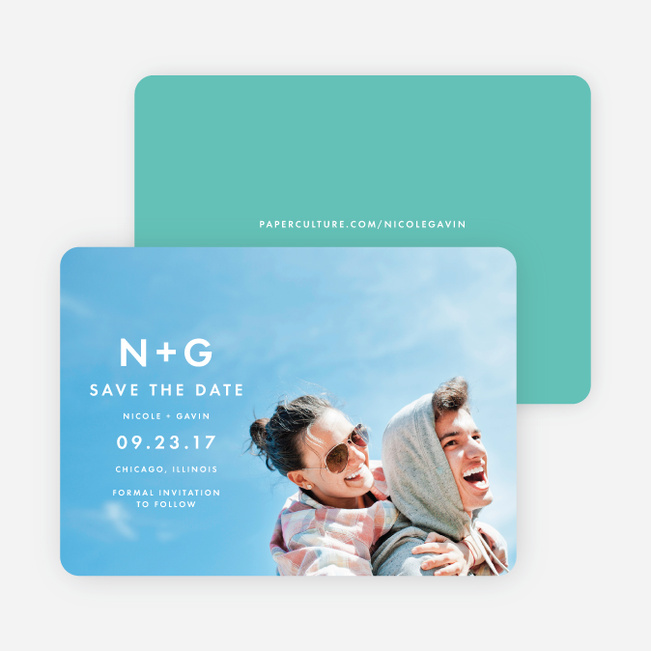 Today’s Modernist Save The Dates - Green