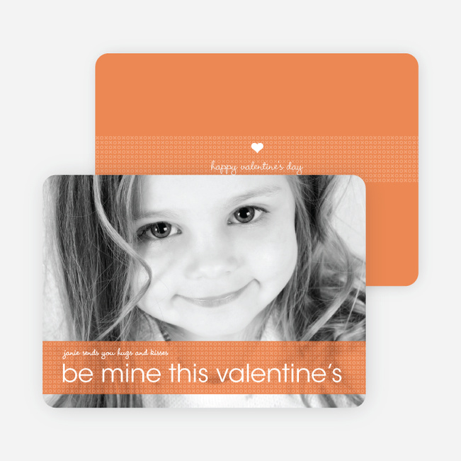 Be Mine Valentine’s Day Photo Cards - Cinnamon
