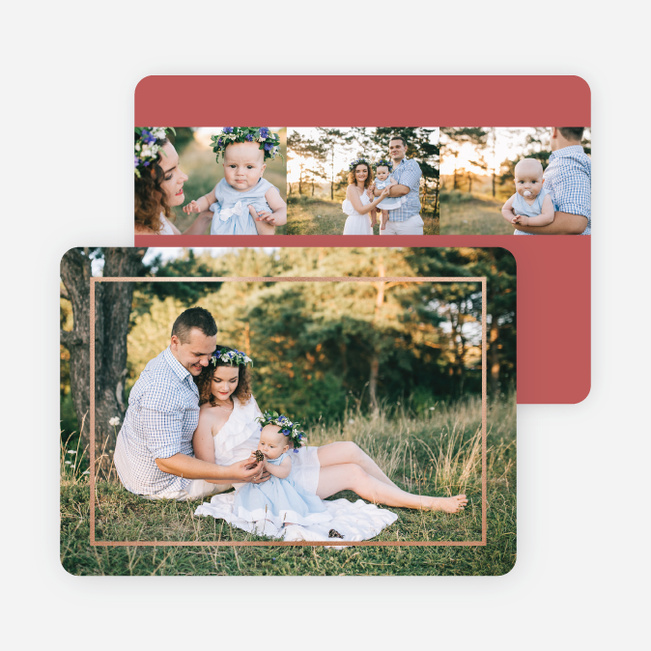 Framed with Love Valentine’s Day Cards - Red