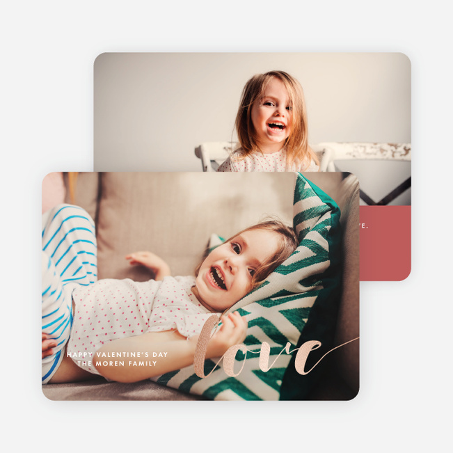 Heartstrings Valentine’s Day Cards - Red