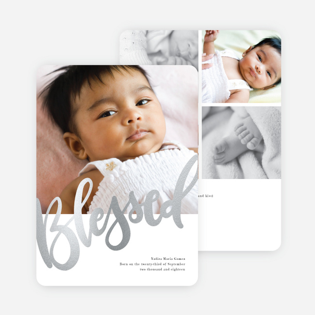 Foil Blessings - Gray