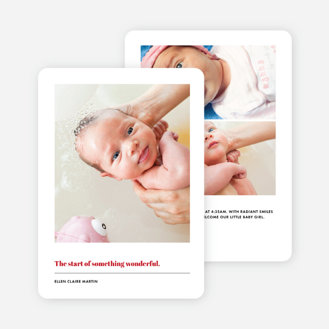 Minimal Modern - Red