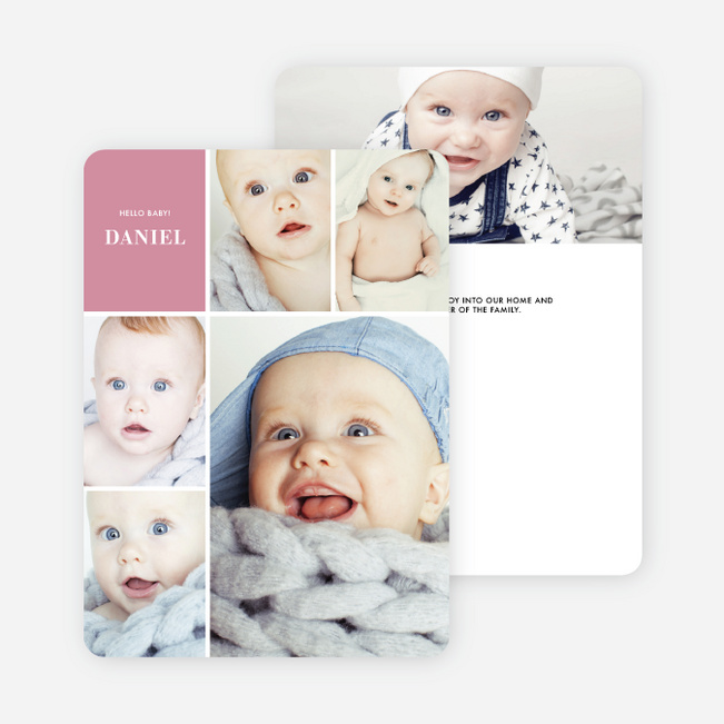 Sweet Collage - Purple