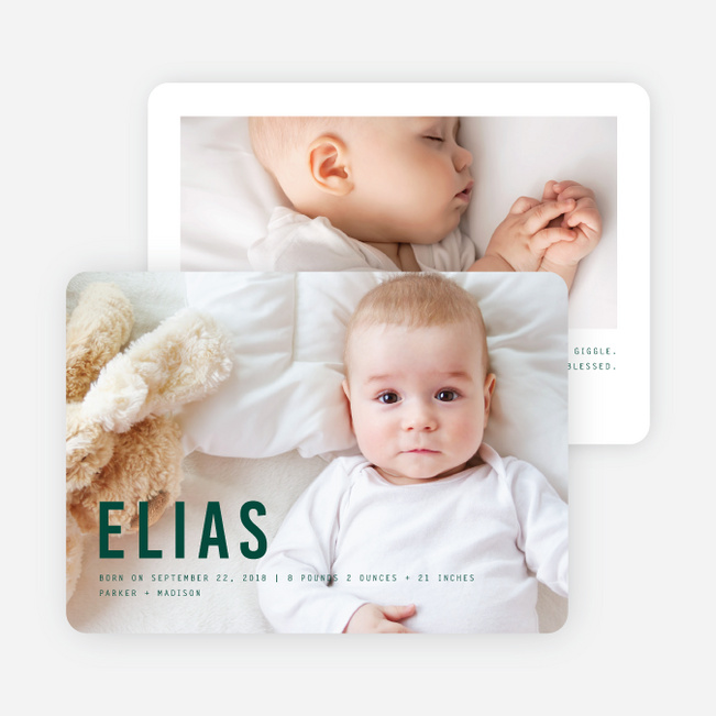 Big Announcement - Green