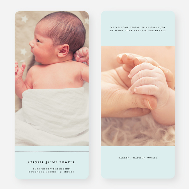 Minimalist Details - Blue