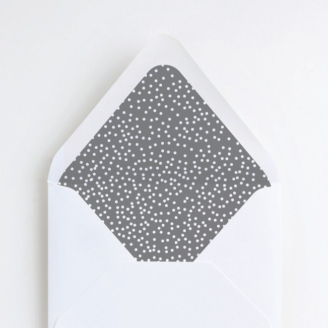 Confetti of Joy Envelope Liners - Gray