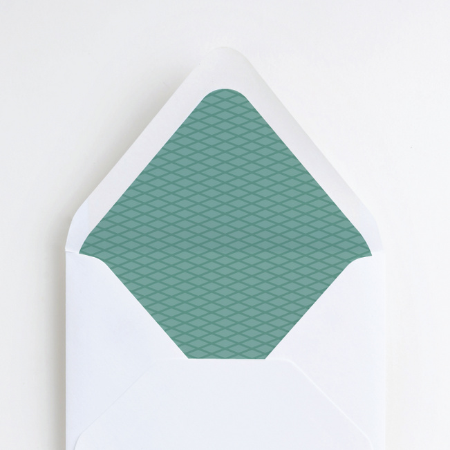 Crossing Paths Envelope Liners - Green