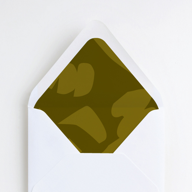 Paper Cuts Envelope Liners - Yellow