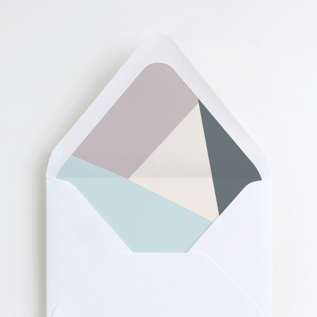 Pieces of the Puzzle Envelope Liners - Gray