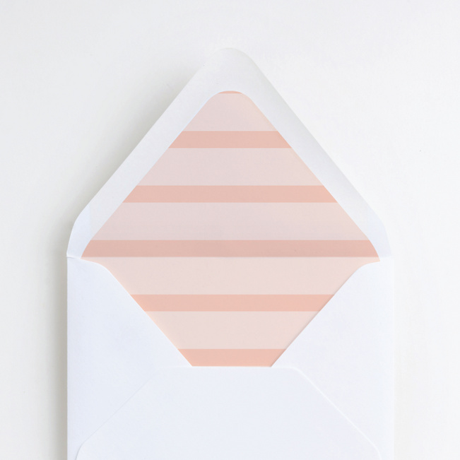 Simple & Chic Envelope Liners - Pink