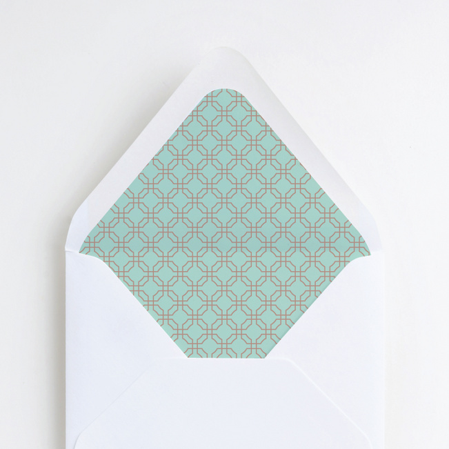 Tomorrow’s Crest Envelope Liners - Blue