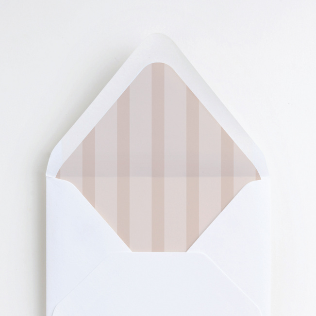 Wedding Bands Envelope Liners - Pink