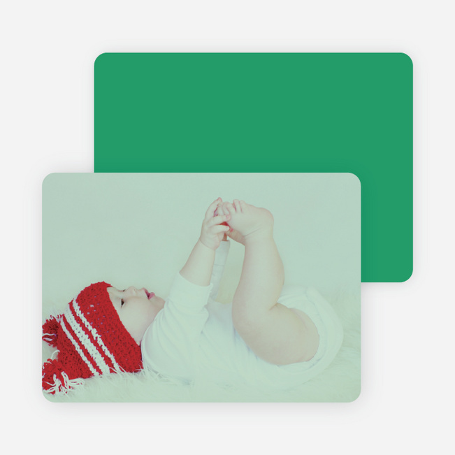 Holiday Cards: Peace, Love & Joy - Green