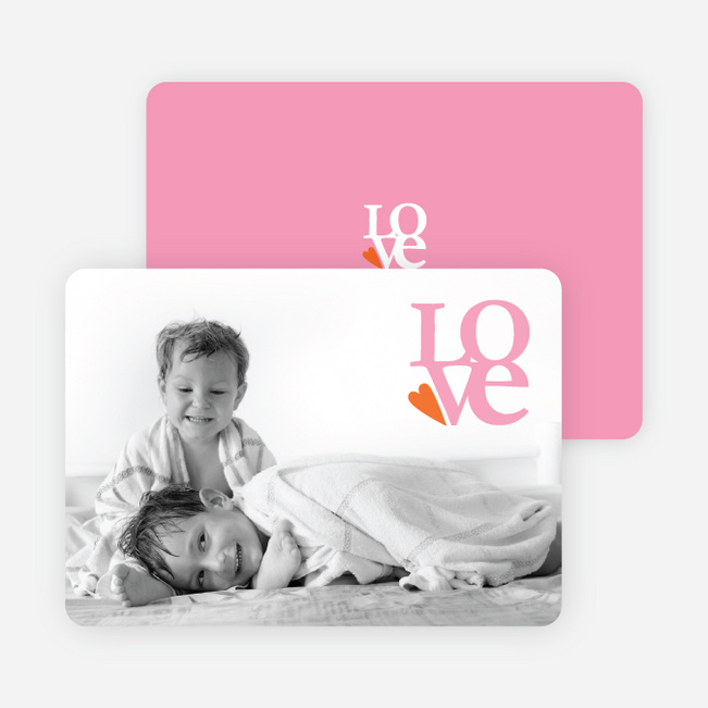 Love Sculpture Valentine’s Day Personal Stationery - Pink Icing