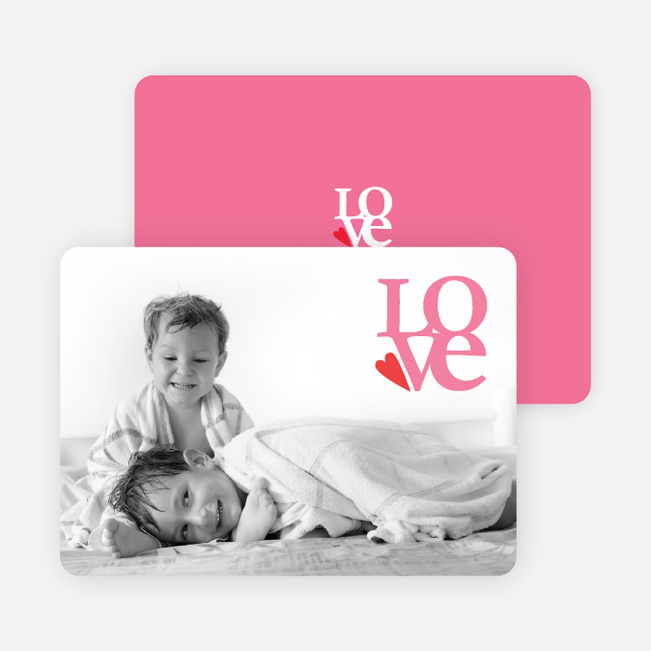 Love Sculpture Valentine’s Day Personal Stationery - Tutti Frutti