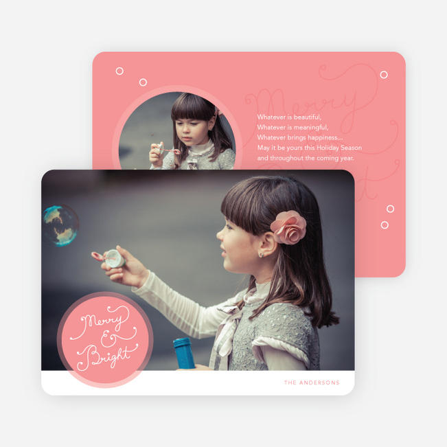 Merry & Bright Holiday Ornaments - Red