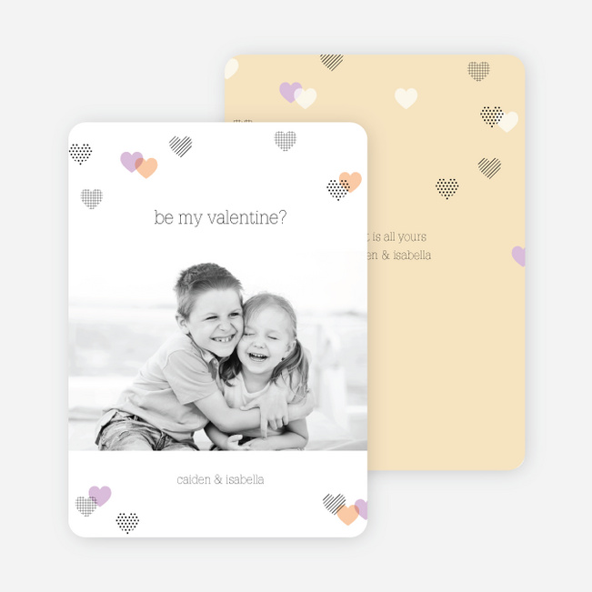 Be My Valentine - Yellow