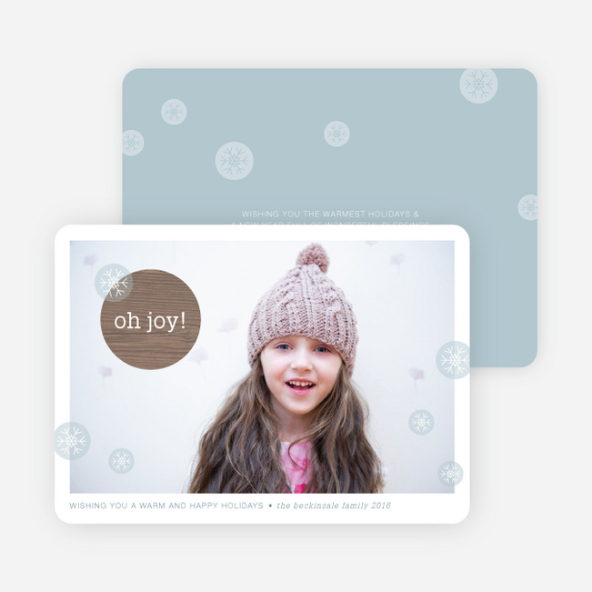 Oh Joy Holiday Cards - Blue