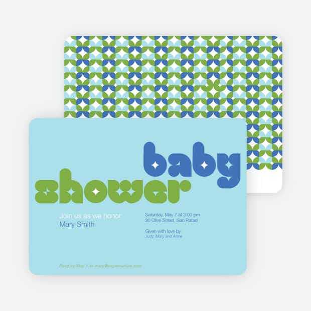 Superstar Baby Shower - Main