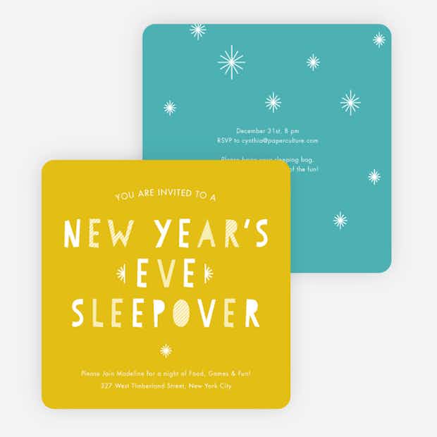 New Year’s Eve Sleepover - Main